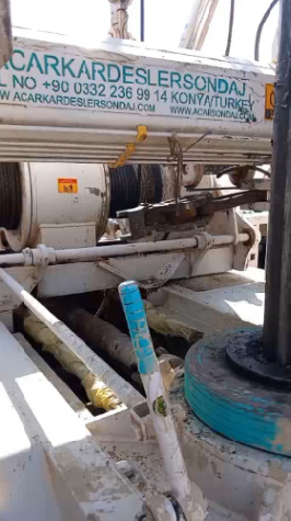 Remorque de forage ACR de 1 500 mt